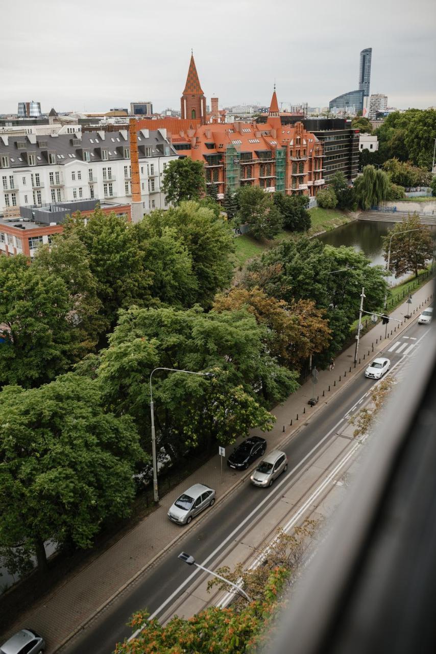 ヴロツワフNowy Apartament Odra Tower - 71 M - 900 M Od Rynkuアパートメント エクステリア 写真
