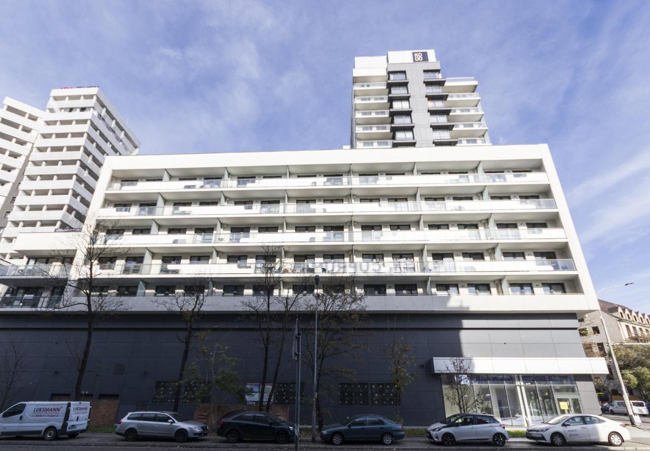 ヴロツワフNowy Apartament Odra Tower - 71 M - 900 M Od Rynkuアパートメント エクステリア 写真